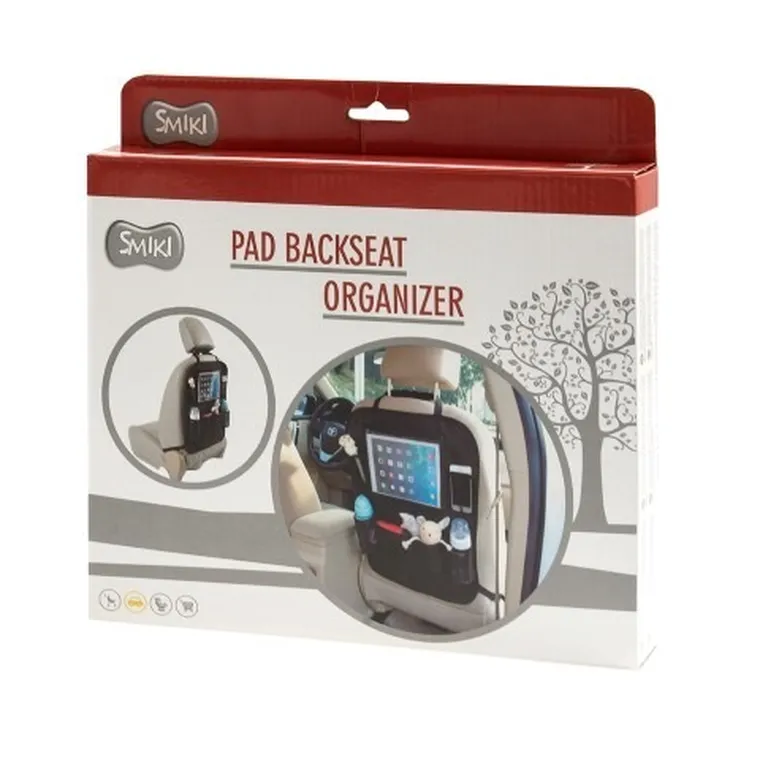 Smiki, organizator auto, negru