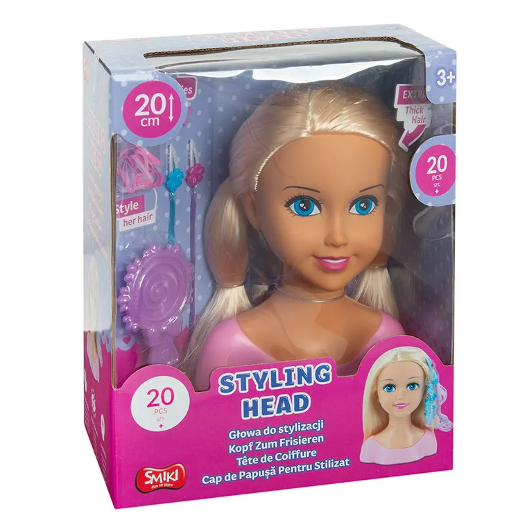 Smiki, papusa de coafat cu accesorii