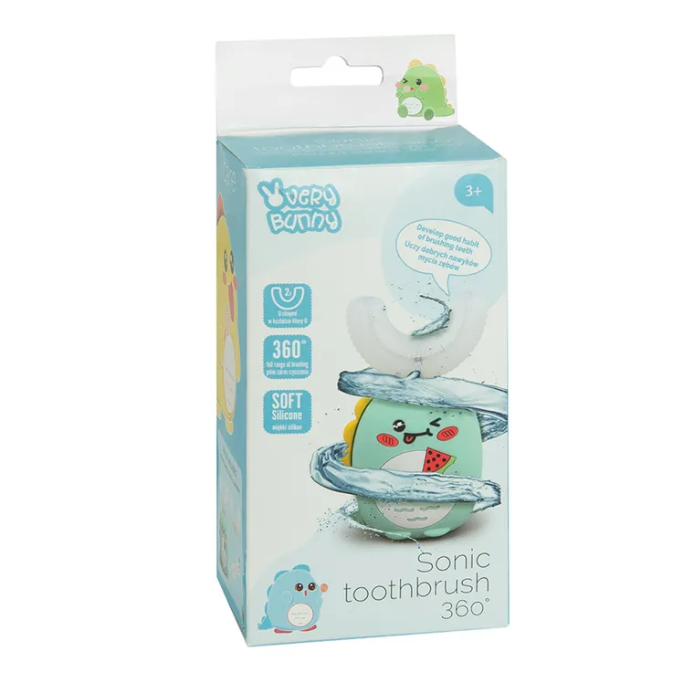 Smiki, periuta de dinti sonica 360 grade, forma de U