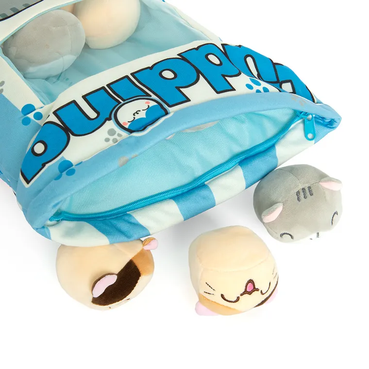 Smiki, perna cu pisicute, 8 jucarii de plus