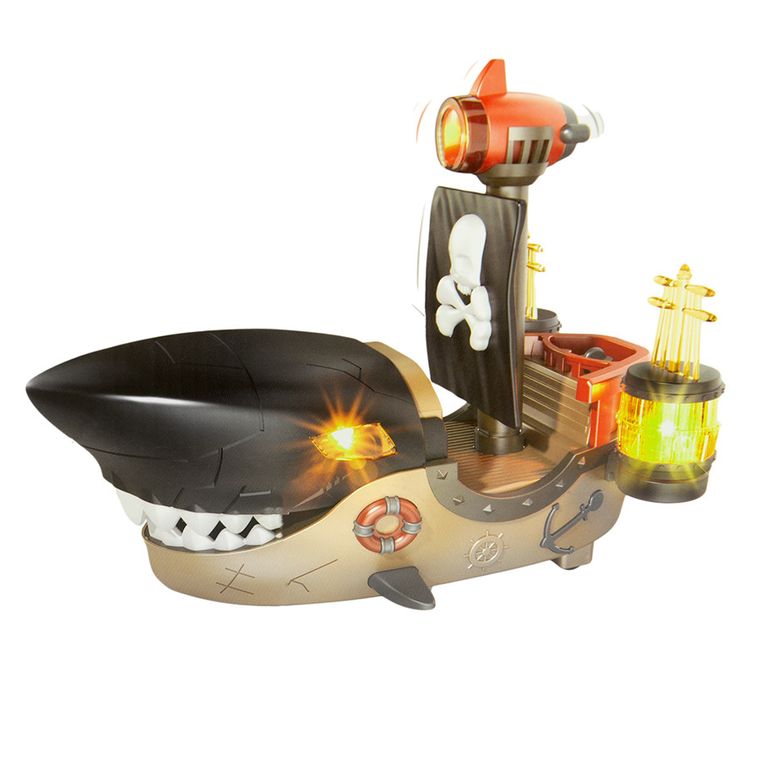 Smiki, Pirate Ship, corabie de pirati cu rechin, lumini si sunete