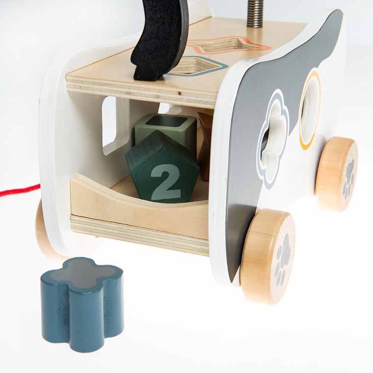 Smiki, Pisica, jucarie de potrivire a formelor, 6 piese