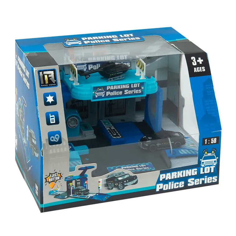 Smiki, Politia, parcare cu vehicule, 1:58