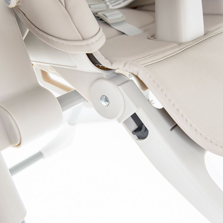 Smiki, scaun de masa bebe, bej deschis