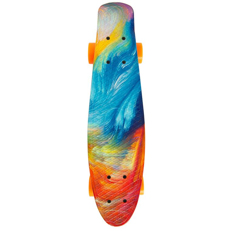 Smiki, Summer, placa skateboard de tip fish