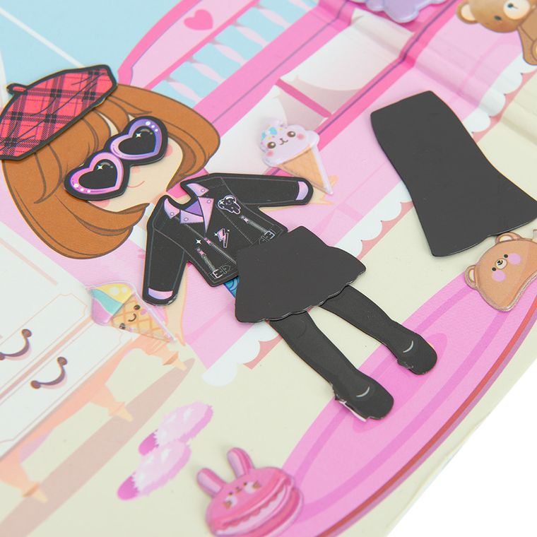 Smiki, tableta LCD de desenat, magnetica, set cu accesorii