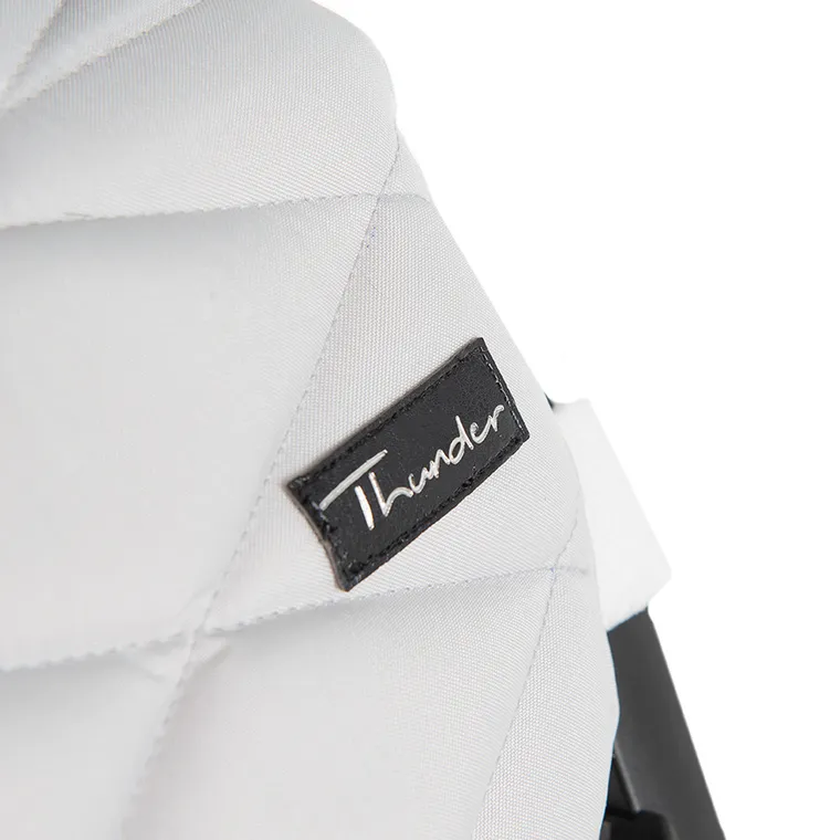 Smiki, Thunder Pro, carucior pentru copii, cadru negru, gri-argintiu