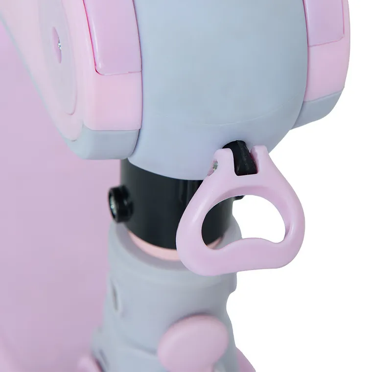 Smiki, trotineta cu 3 roti si sezut, roz