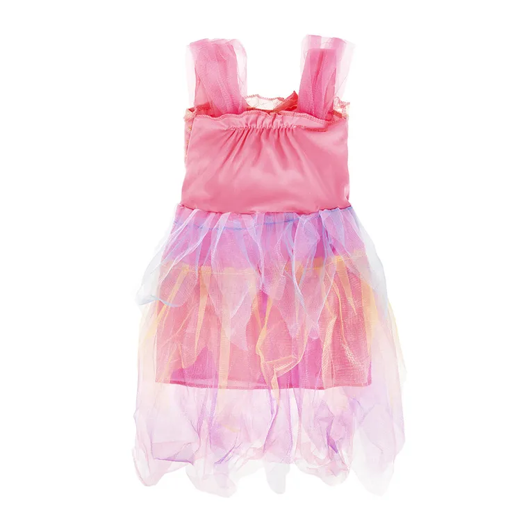 Smiki, Unicorn, rochita in culorile curcubeului cu bentita, costum pentru copii