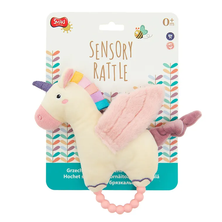 Smiki, Unicorn, zornaitoare senzoriala, 14 cm