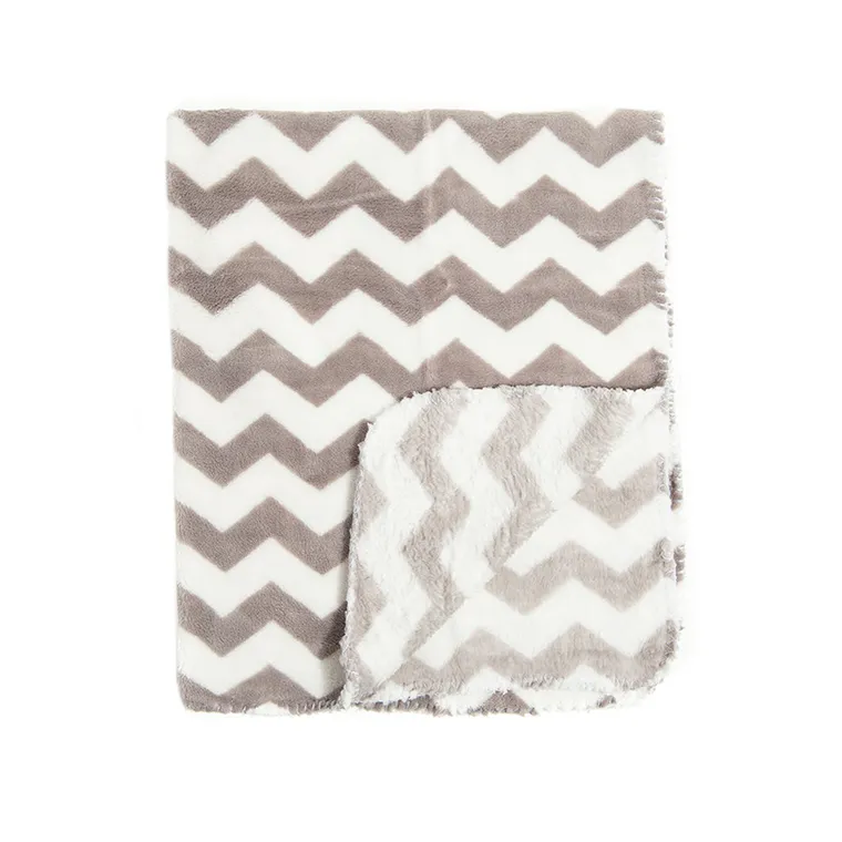 Smiki, Ursulet, gri, zig-zag, 75-90 cm