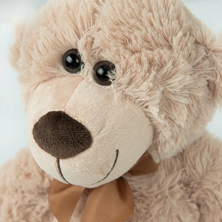 Smiki, Ursulet, jucarie de plus, maro deschis, 28 cm