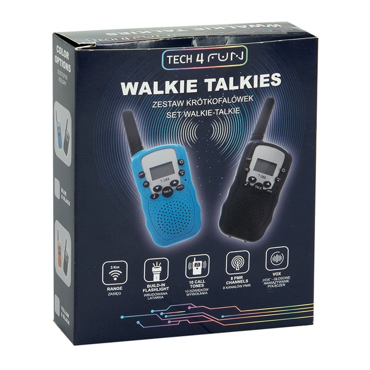 Smiki, Walkie Talkies, set statii emisie-receptie, raza de actiune 3 km