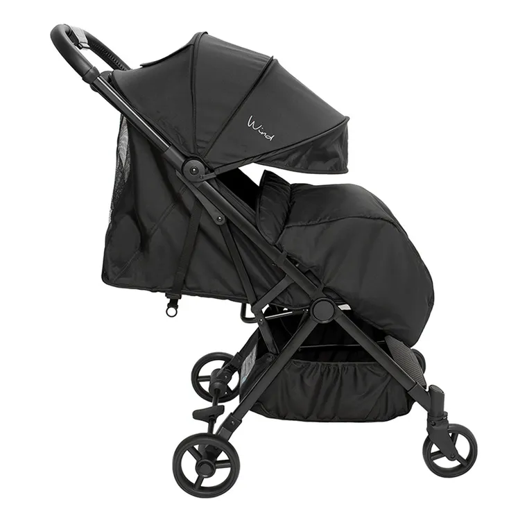 Smiki, Wind, carucior sport, negru