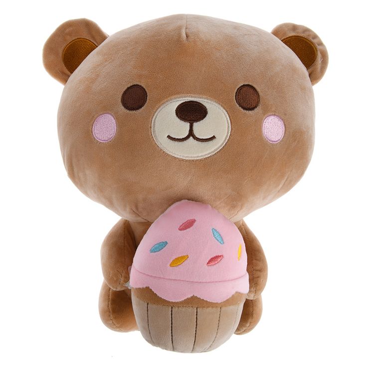 Smiki, Yummymals, Ursulet cu briosa, jucarie de plus, 30 cm