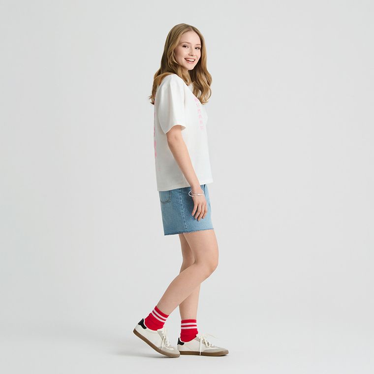 Sosete inalte rosii NOWEAR