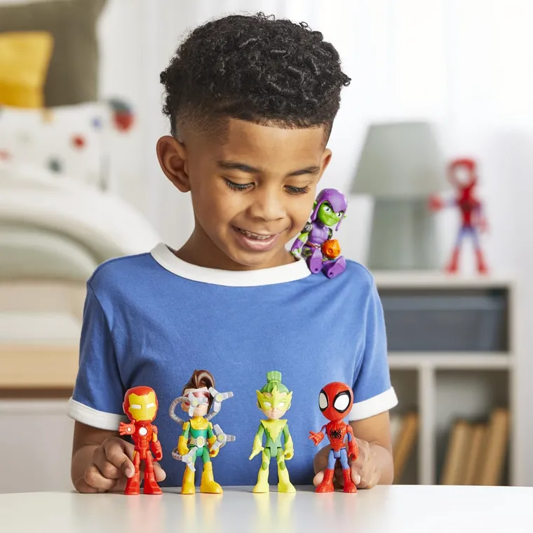 Spidey si prietenii, Friends & Foes, set de figurine