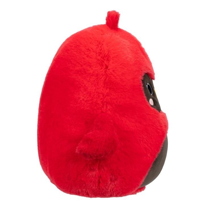 Squishmallows, Fuzzamallow, Cazlan, Red Cardinal, jucarie de plus, 30 cm