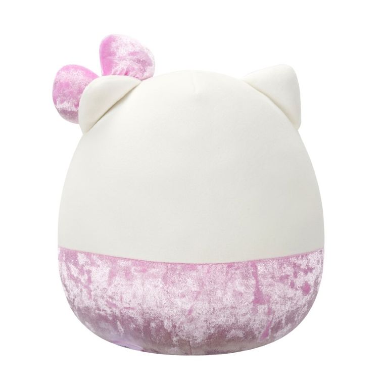 Squishmallows, Hello Kitty, jucarie de plus, editie speciala, velvet roz, 20 cm
