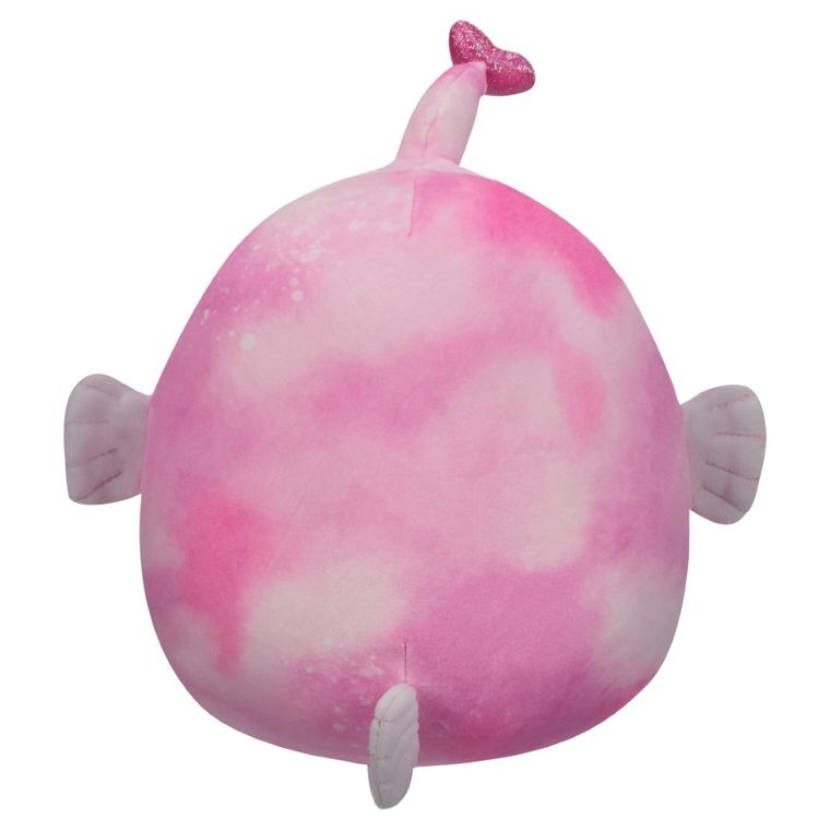 Squishmallows, Little Plush, Sy Pink Tie Dye Angler Fish, jucarie de plus, 19 cm
