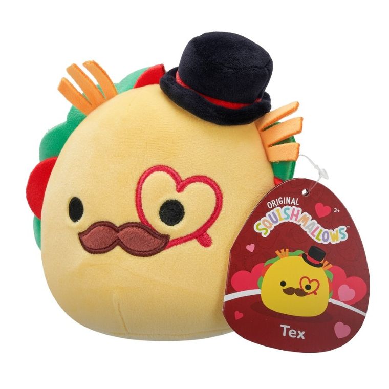 Squishmallows, Little Plush, Tex, jucarie de plus, 19 cm