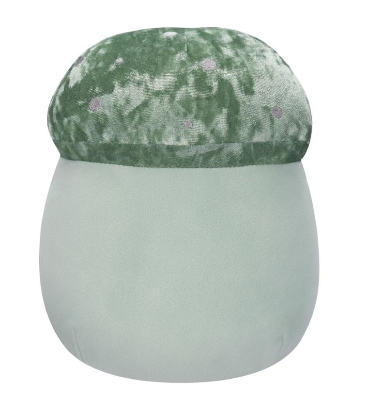 Squishmallows, Medium Plush, Ismail Light Green Velvet Mushroom, jucarie de plus, 30 cm