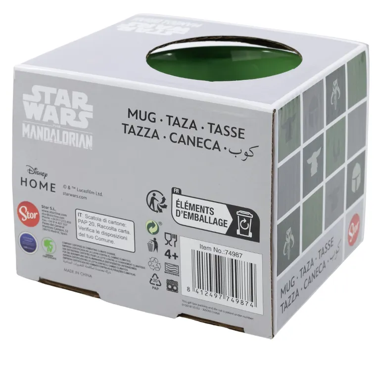 Star Wars, Mandalorian, cana din ceramica, 380 ml