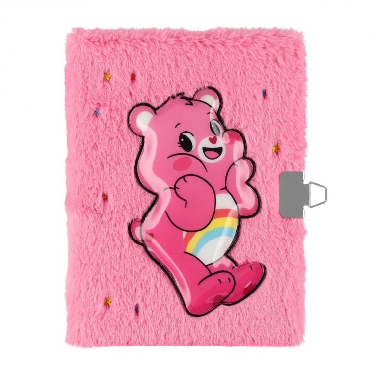 Starpak, Care Bears, jurnal cu lacat, plus, roz, A5, 80 pagini