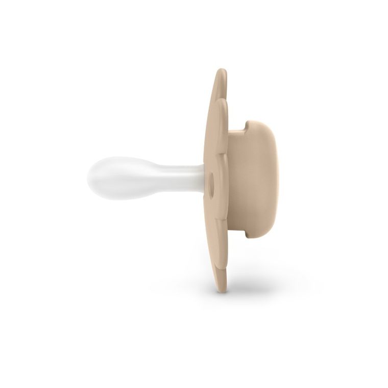 Suvainex, Wonder, suzeta fiziologica din silicon SX Pro, 0-6 luni, caramel