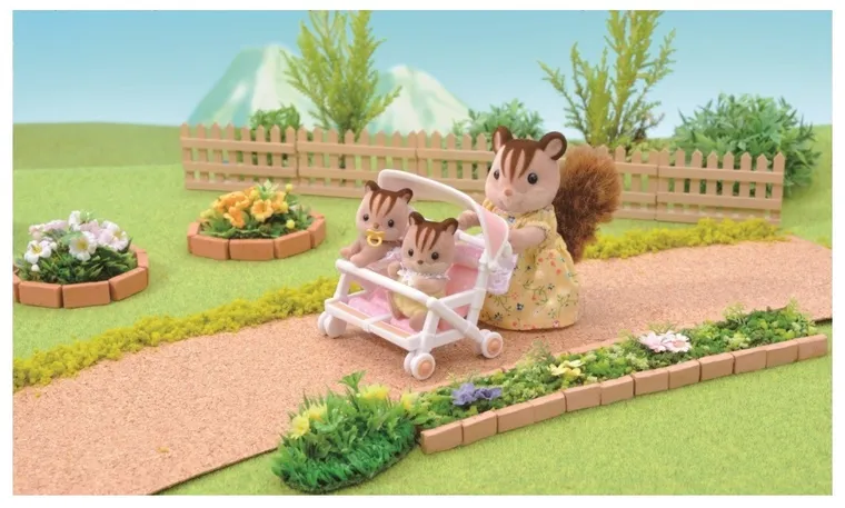 Sylvanian Families, Carucior dublu, 4533