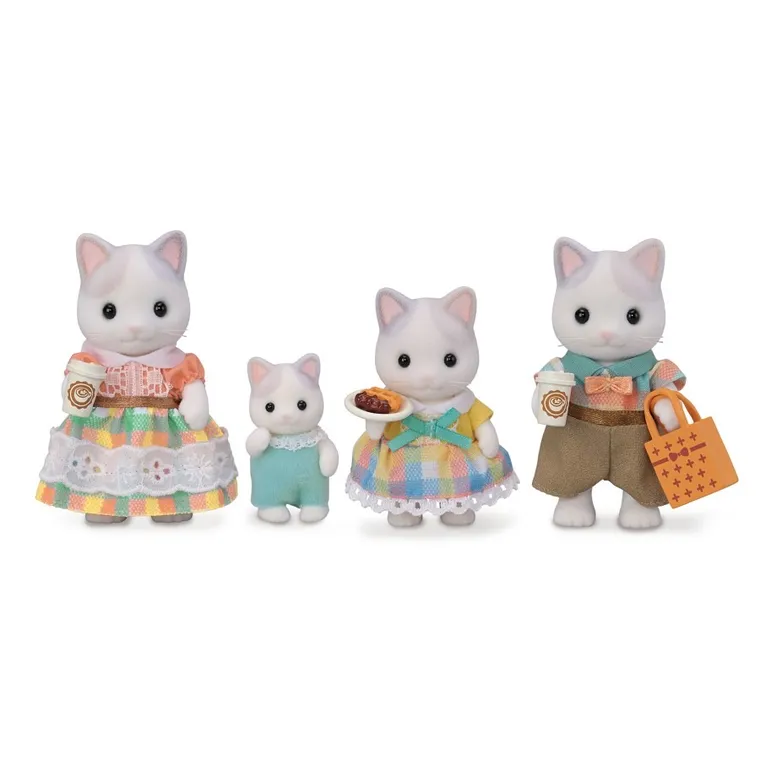 Sylvanian Families, Familia de pisicute, set de figurine, 5738
