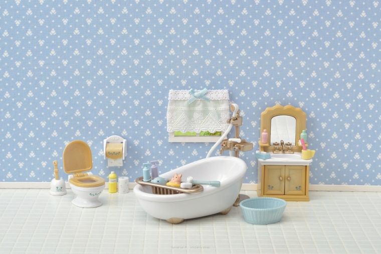 Sylvanian Families, Set de baie in stil rustic, 5286