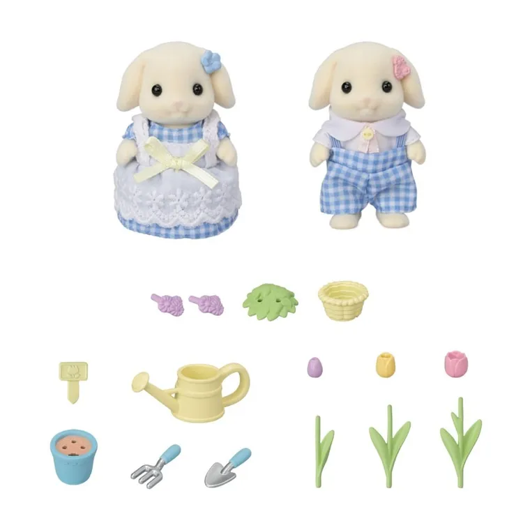 Sylvanian Families, Set de flori cu figurine, 5736