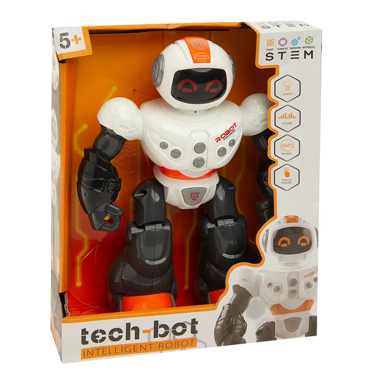 Tech-Bot, Robot inteligent, jucarie interactiva