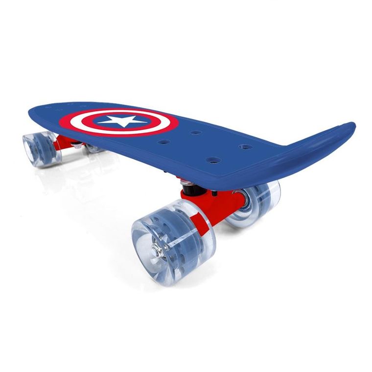The Avengers, Captain America, skateboard, 55 cm