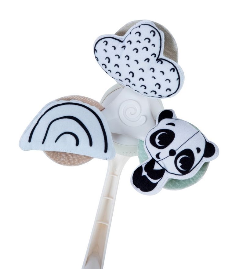 Tiny Love, Decor, carusel de calatorie 3 in 1, alb-negru