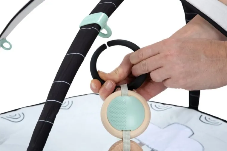 Tiny Love, Decor, saltea educativa de activitati cu arcade, alb-negru