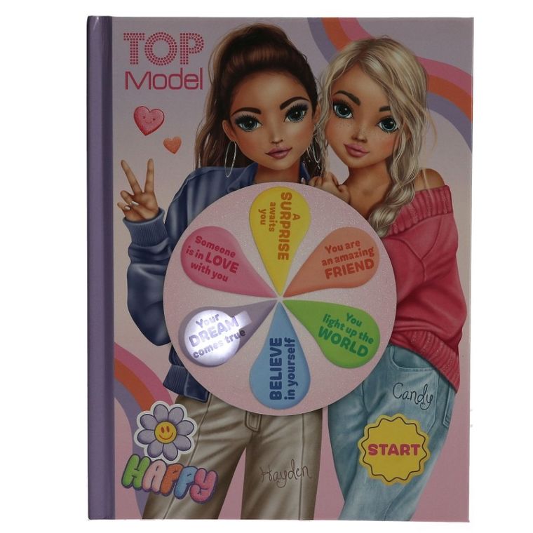 Top Model, carte de colorat cu lumini LED si sunet