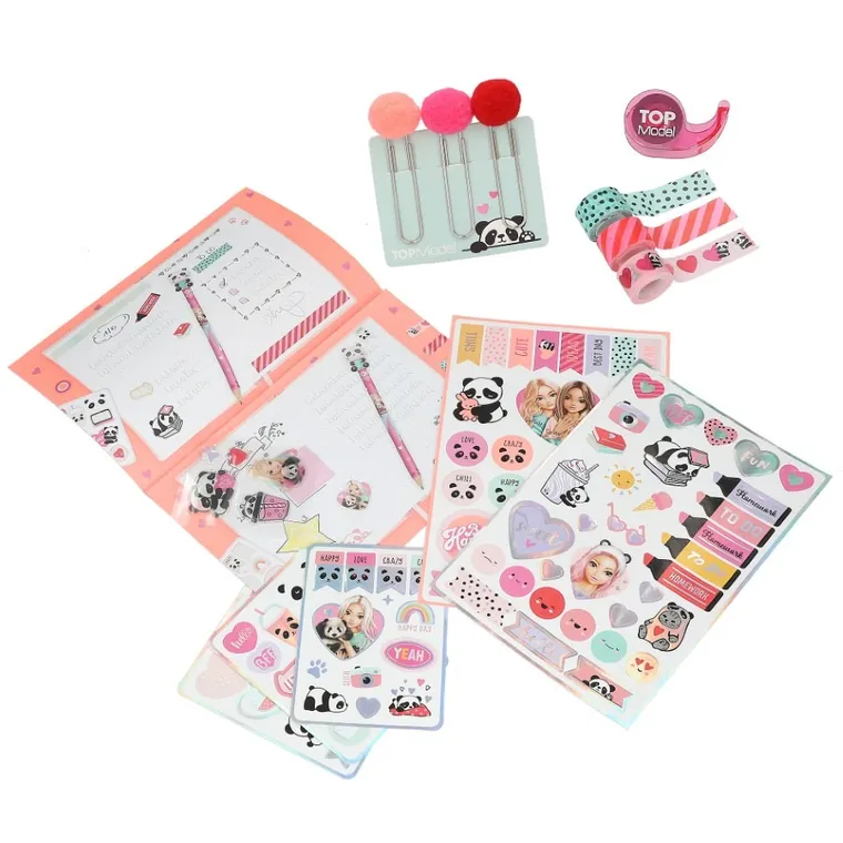 Top Model, jurnal DIY cu accesorii decorative