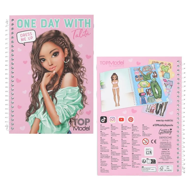 Top Model, One Day, Dress me up, set creativ, 1 buc.