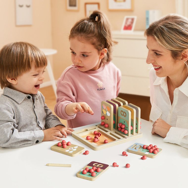 Topbright, Jucarie educativa pentru invatat numaratul fructelor, 36 luni