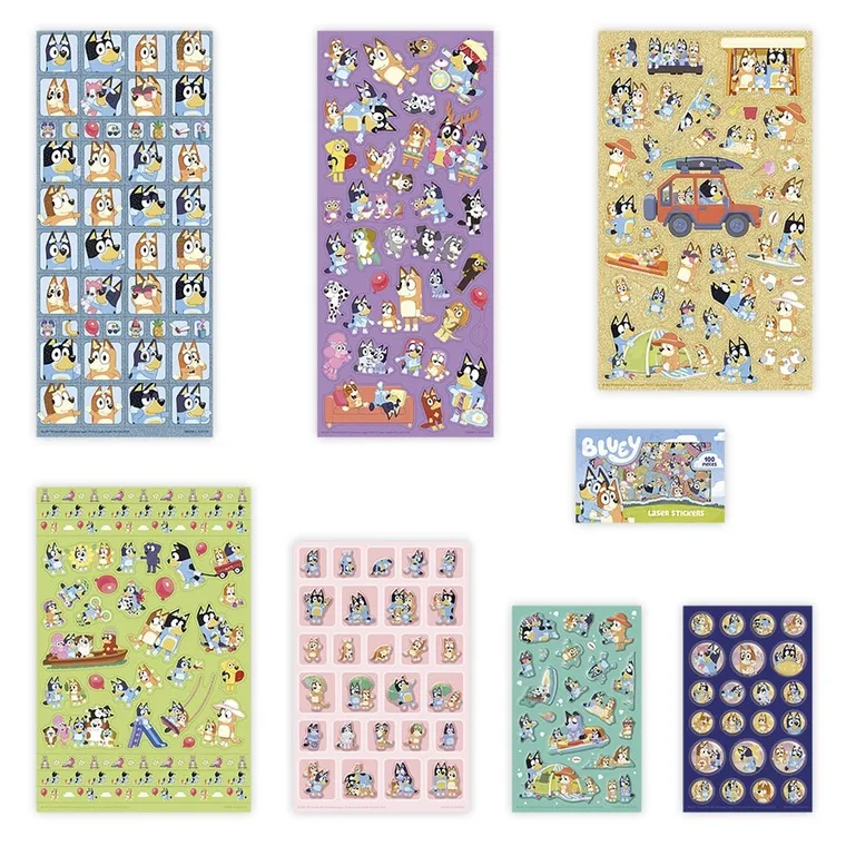 Totum, Bluey, set mare de stickere, 300 elemente