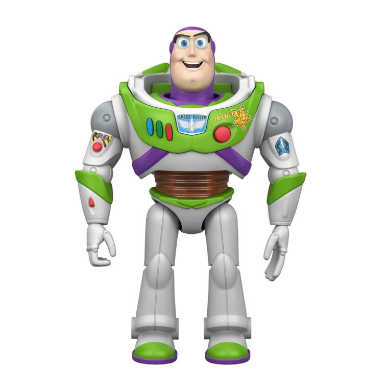 Toy Story 5, Buzz Astral, figurina vorbitoare interactiva, scara 18 cm