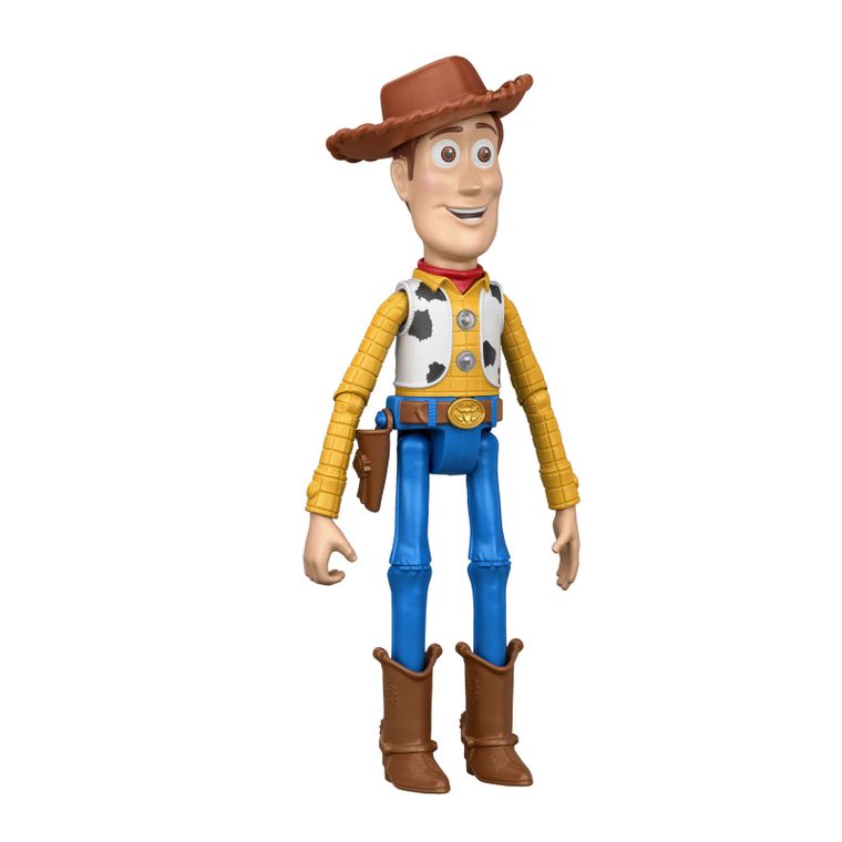 Toy Story 5, Woody, figurina vorbitoare interactiva, scara 18 cm