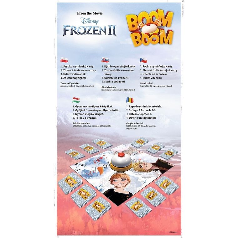 Trefl, Frozen 2, Boom Boom, joc