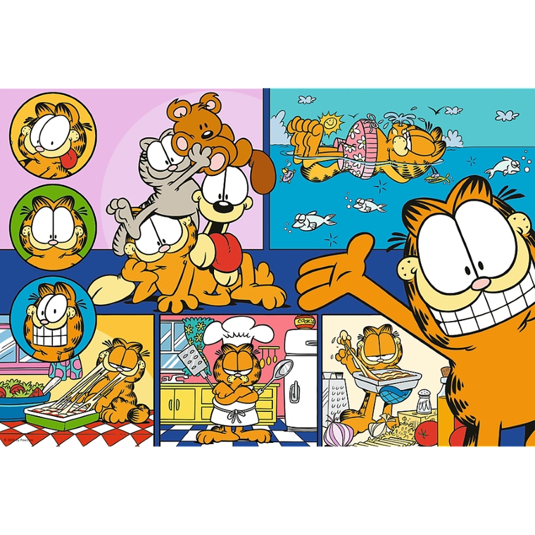 Trefl, Garfield, puzzle, 100 piese