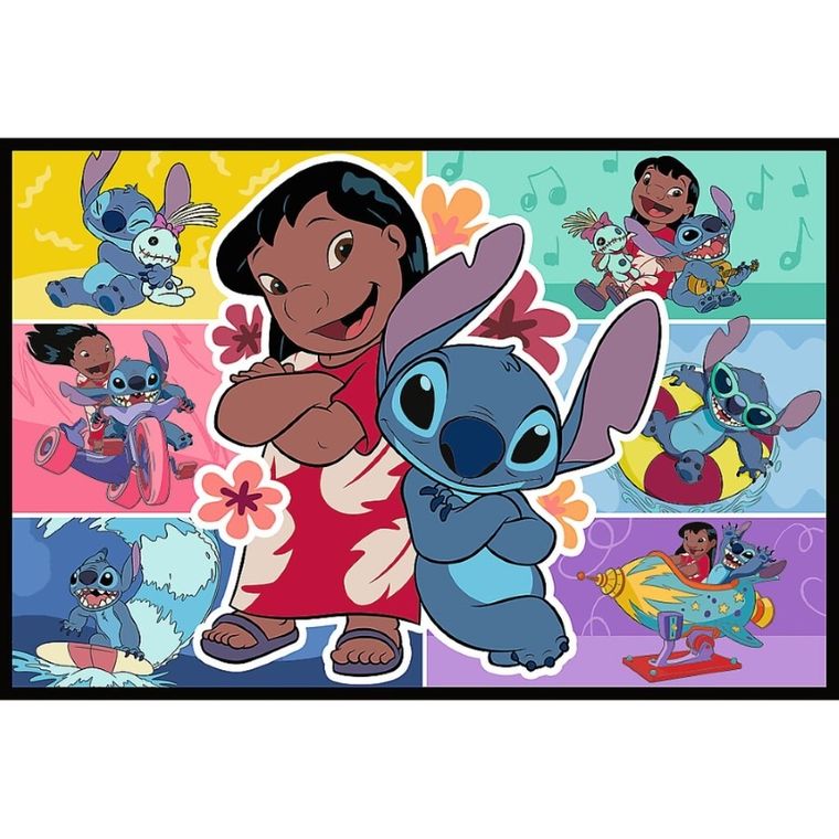 Trefl, Lilo si Stitch, puzzle, 2-200 piese