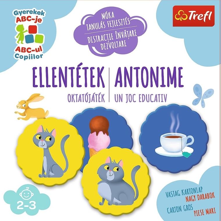 Trefl, Micul Explorator, Antonime, joc educativ
