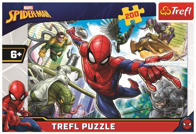 Trefl, Spider-Man, Nascut pentru a fi un super-erou, puzzle, 200 piese