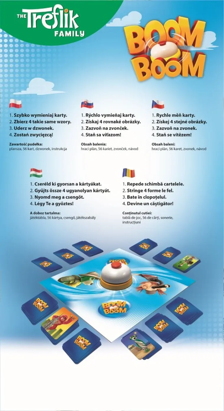 Trefl, Trefliks, Boom Boom, joc